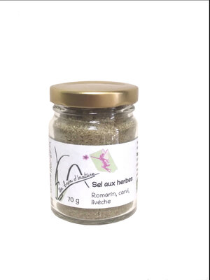 Sel aromatisé romarin