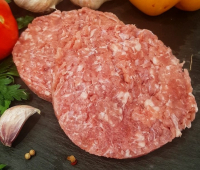 Steaks hachés de veau salés par 2