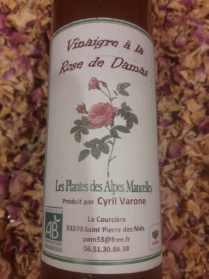 Vinaigre à la rose damas