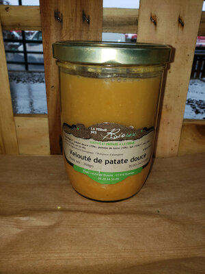 Velouté de patates douces bio