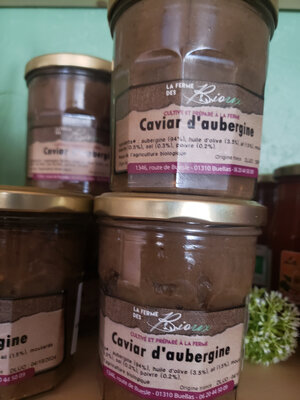 Caviar d'aubergine bio
