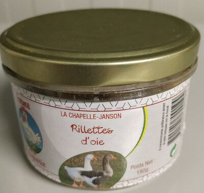 Rillettes d'oie -180g