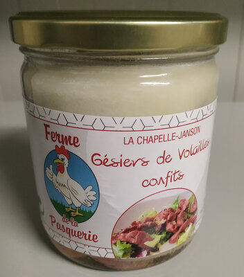 Gésiers de volailles confits -350g