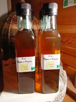 Sirop thym et propolis
