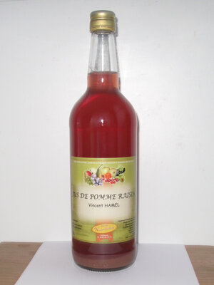 Jus pommes raisins