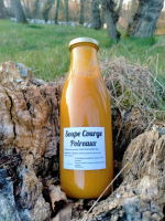 Soupe courge poireaux