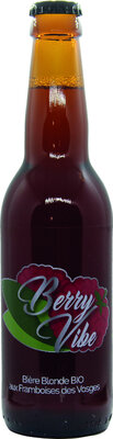 Bière blonde à la framboise