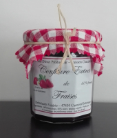 Confiture extra de fraises