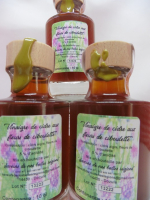 Vinaigre de cidre aux fleurs de ciboulette