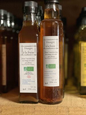 Vinaigre à la fraise