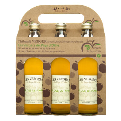 Pack 6 jus pomme 33cl