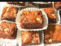 Brownies américain intensément chocolat