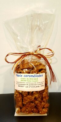 Noix caramélisées 1 + 1 offert