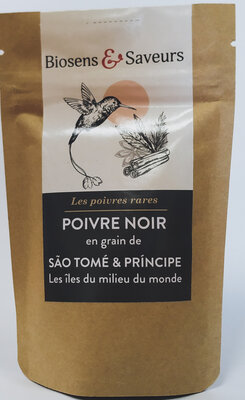 Poivre noir grains sao tomé 50g