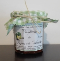 Confiture de figues à la vanille