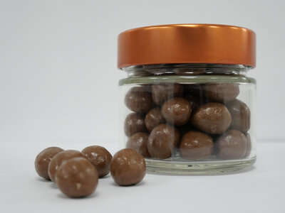 Noisettes enrobées de chocolat