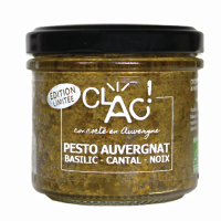 Pesto auvergnat - basilic/cantal/noix