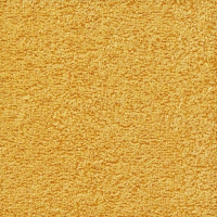 Coupon éponge de coton safran/moutarde