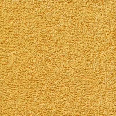 Coupon éponge de coton safran/moutarde