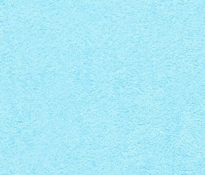 Coupon éponge de coton turquoise