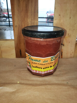 Confiture de fraises bio