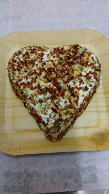 Coeur de chèvre bio, frais, brushetta