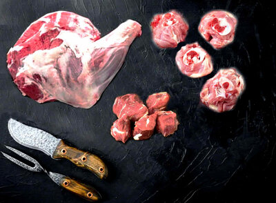 Colis de chevreau surgelé