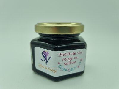 Confit de vin rouge 105gr