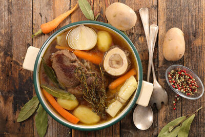 Pot au feu sans os