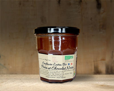 Confiture de poire/chocolat bio
