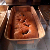 Pain d'épices aux cassis