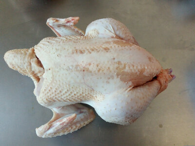 Poulet env. 4 kg (entier, en 2 ou découpé)
