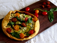 Tarte fine aux légumes