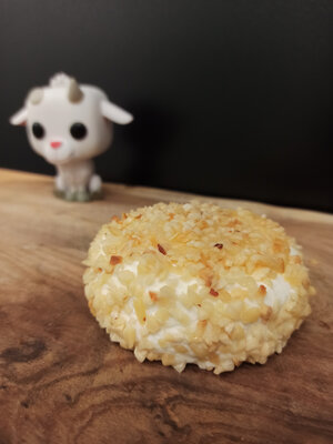 Fromage de chèvre frais miel-noisettes
