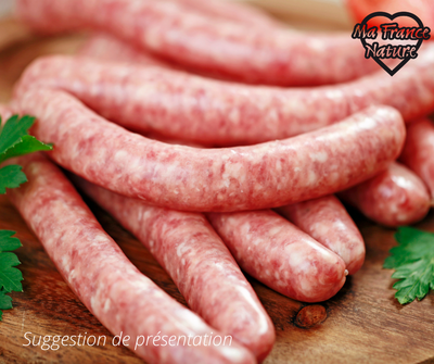 Paquet de 8 saucisses