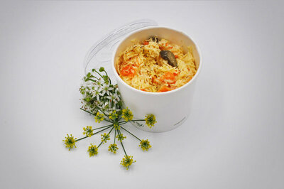 Salade rémoulade de truite fumée