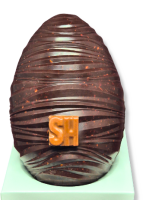 œuf croq'praliné chocolat noir