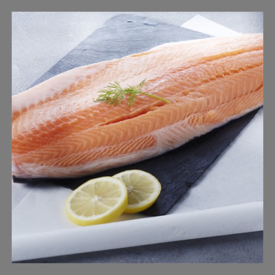 Filet de saumon bio frais