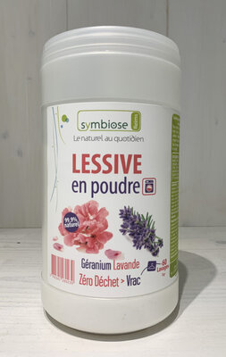 Lessive en poudre géranium lavande 1 kg