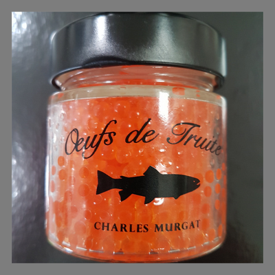 Oeufs de truites de l'isere