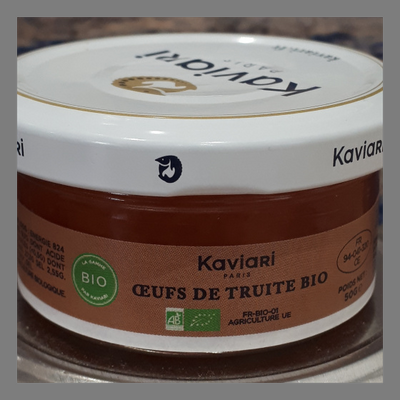 Oeufs de truites bio