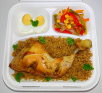 Thieb blanc au poulet et ces légumes