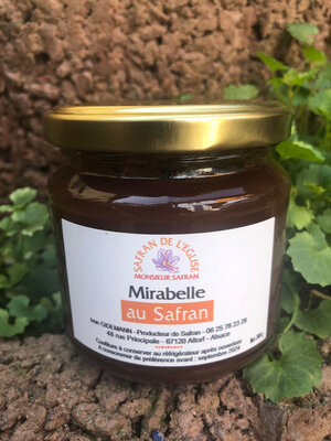 Confiture de mirabelle au safran