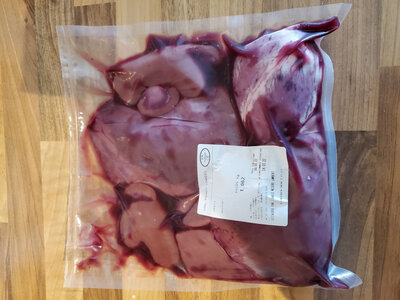 Panier coeur et rognons d'agneau
