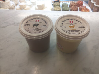 Crème dessert chocolat au lait entier brebis