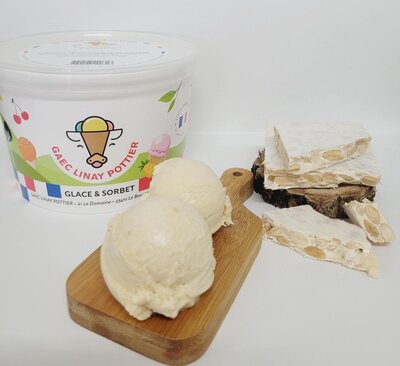 Glace nougat 800 gr