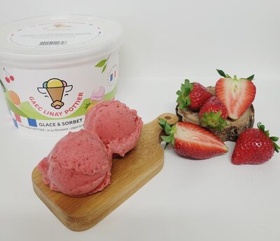 Sorbet fraise 800 gr