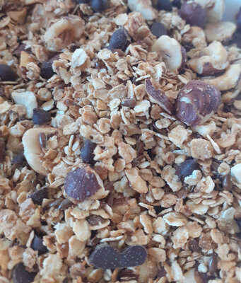 Granola aux noisettes & pépites de choc noir