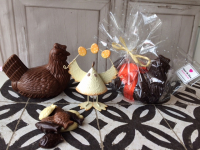Pâques poule lait