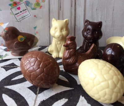 Pâques petites formes chocolat lait